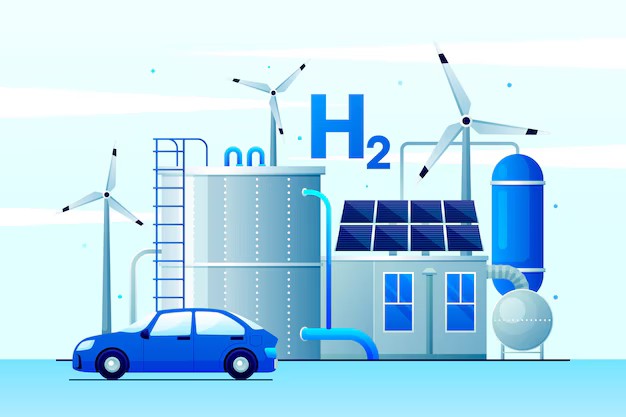 hydrogen illustration