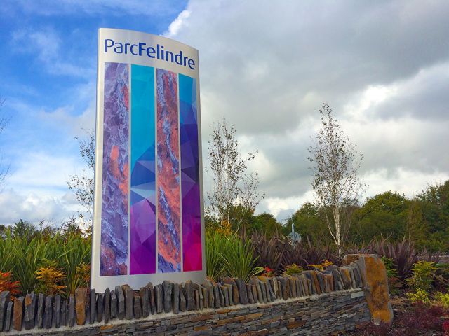 Parc Felindre Gateway Sign