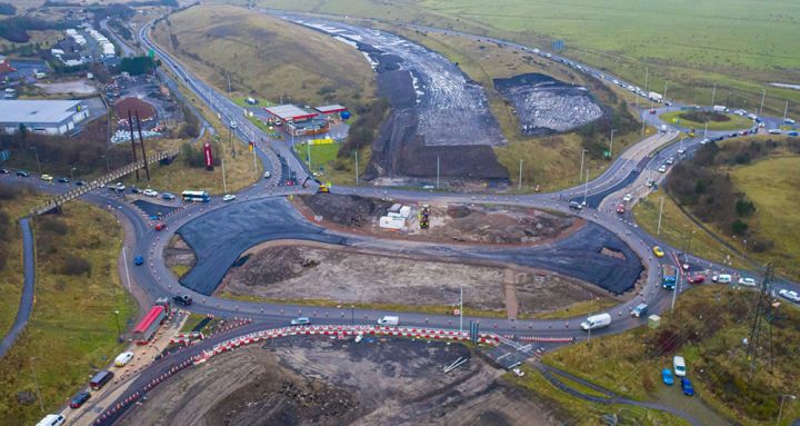 Works_at_Dowlais_Top_junction.