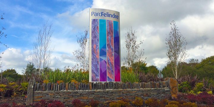 Parc Felindre Entrance Sign